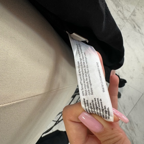 Ellen Fisher- black midi dress e106-4 - Picture 3 of 4